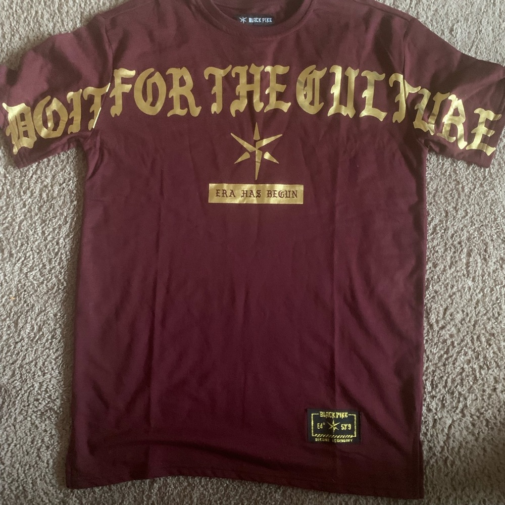 Black pike red do it for the culture shirt